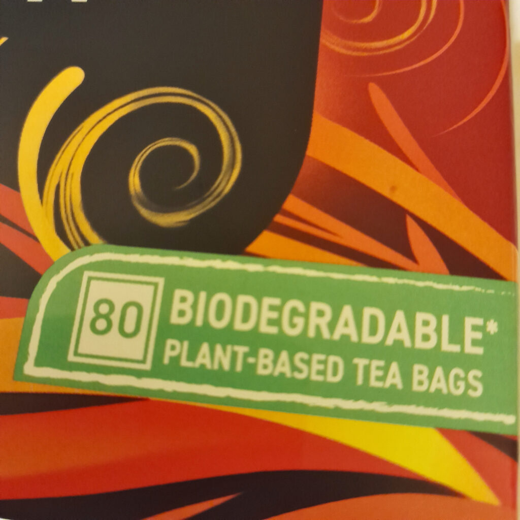 Biodegradable teabags