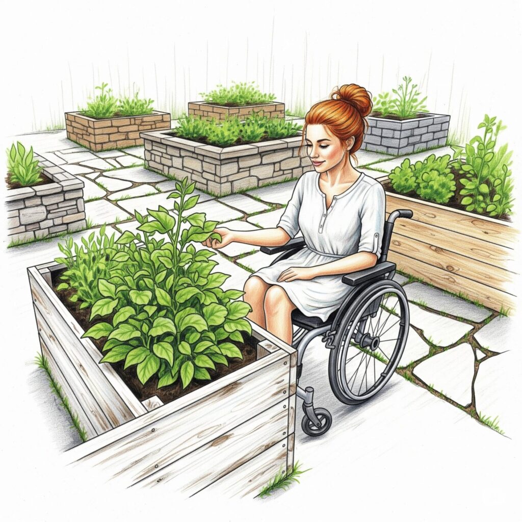 The Easy-care Garden promotes Accessibility