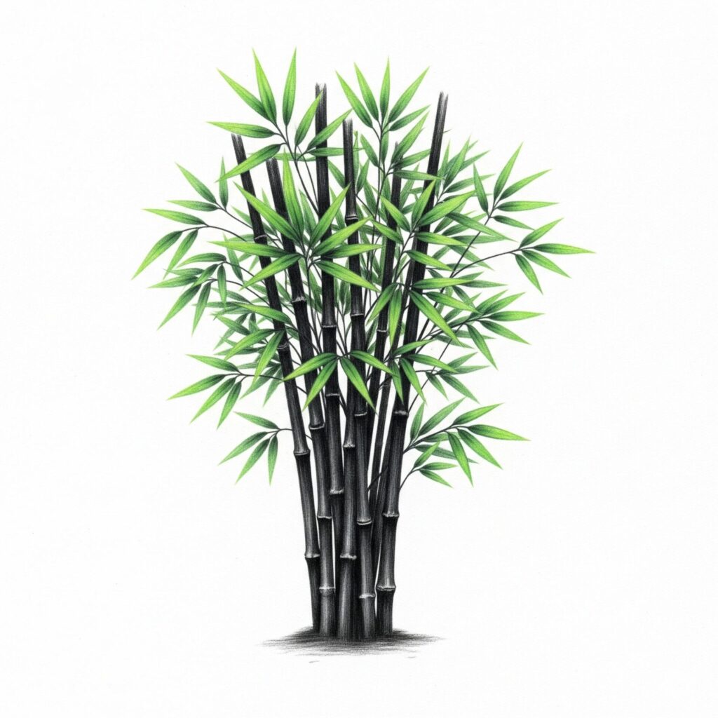 Black bamboo