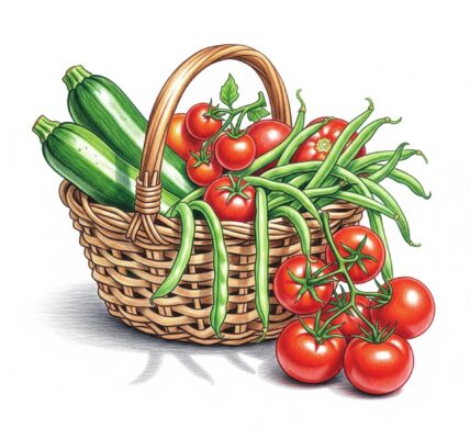 Fruit and veg basket