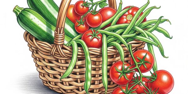 Fruit and veg basket