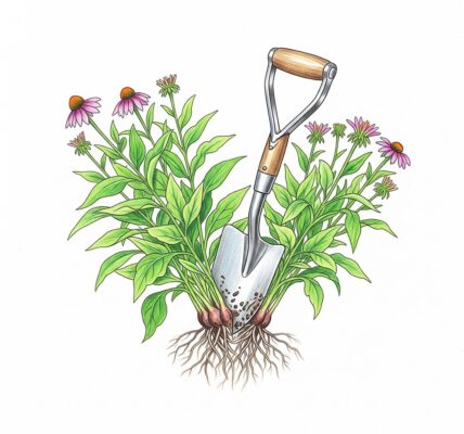Dividing plants in September