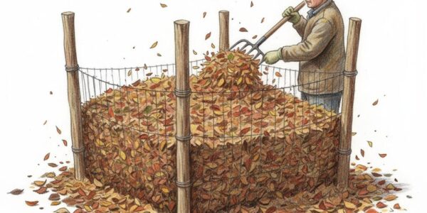 Making leaf mould
