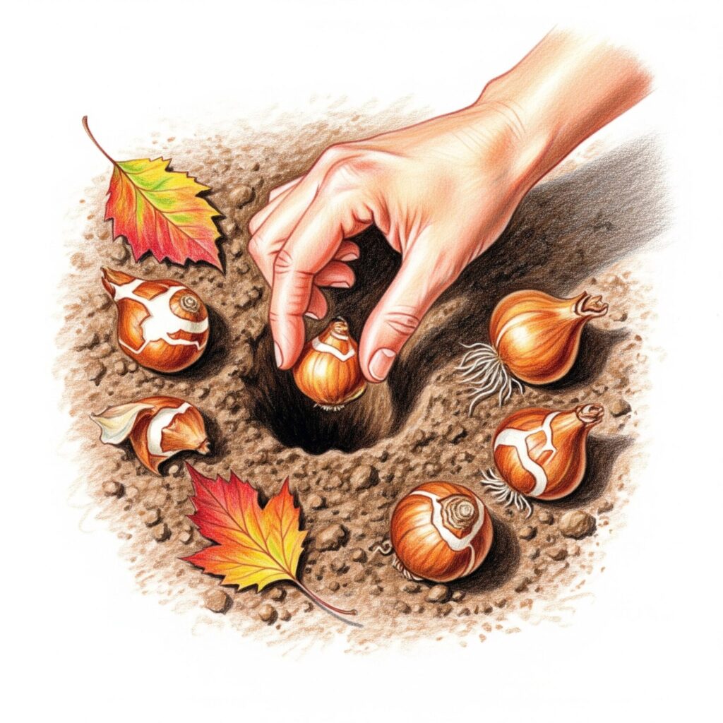 Plant spring bulbs