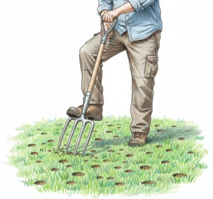 Rejuvenate the autumn lawn