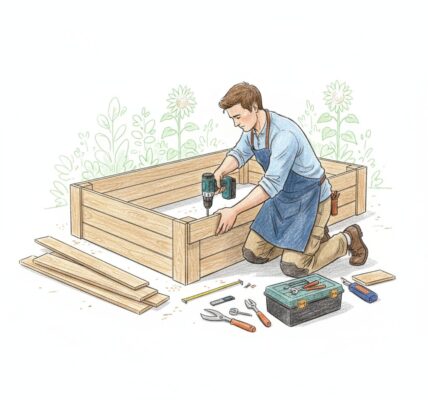 Building raised beds