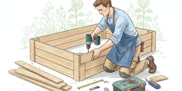 Building raised beds