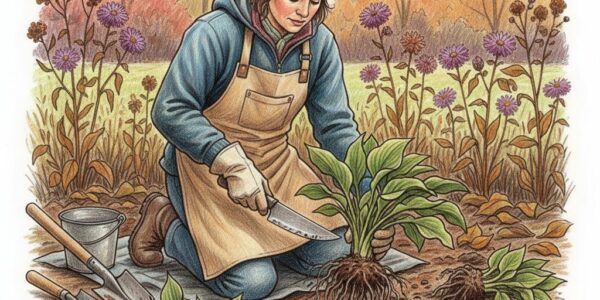 Dividing plants in October