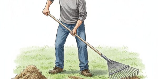 October is the perfect time to scarify your lawn