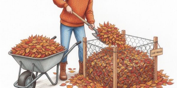 Creating leaf mould