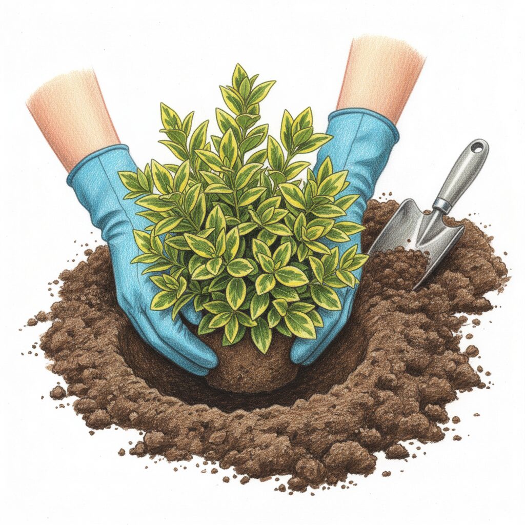 Euonymus fortunei 'Emerald 'n' Gold'