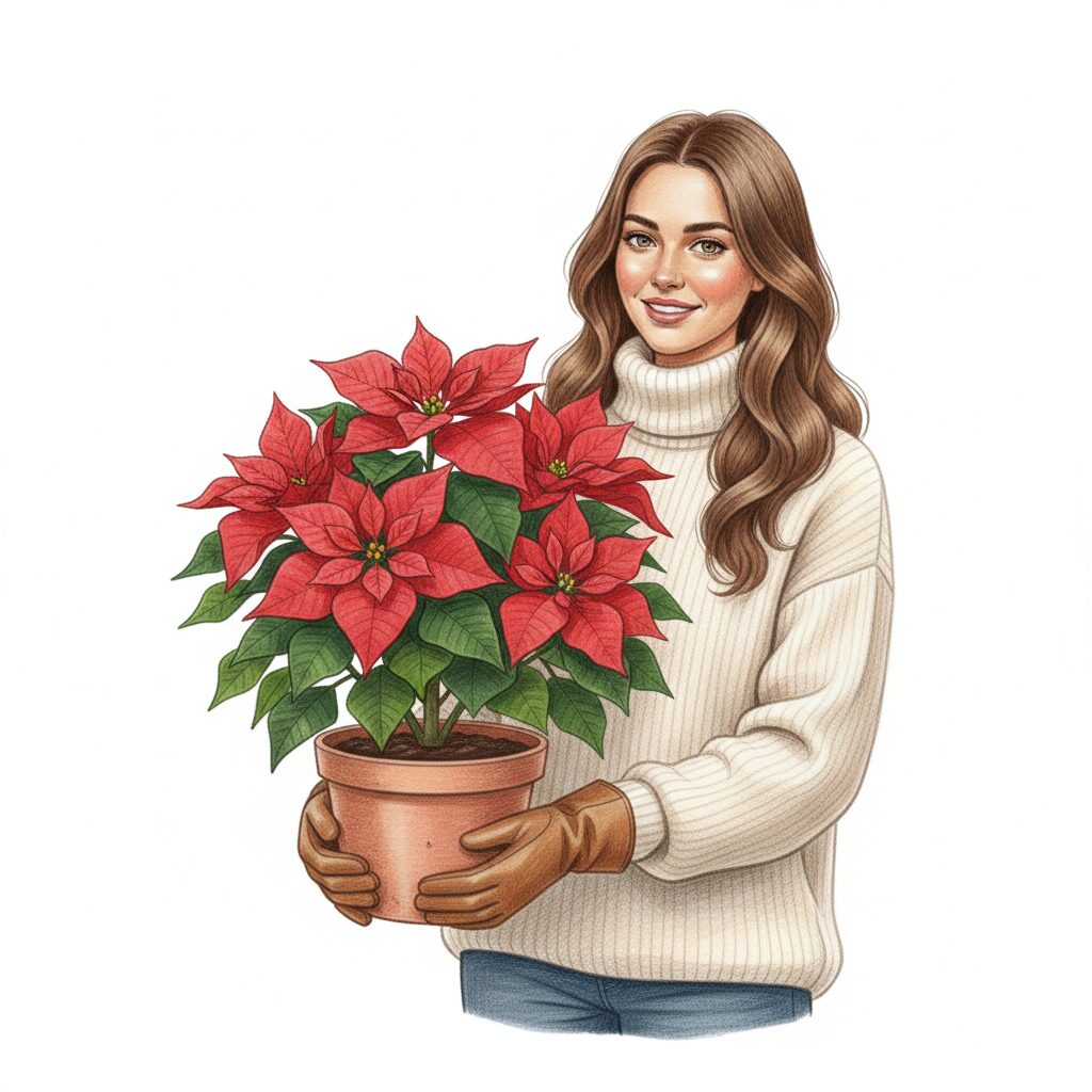 Keeping your poinsettia merry and bright long past Christmas