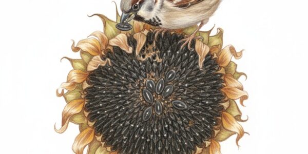 Leave seed heads for wildlife