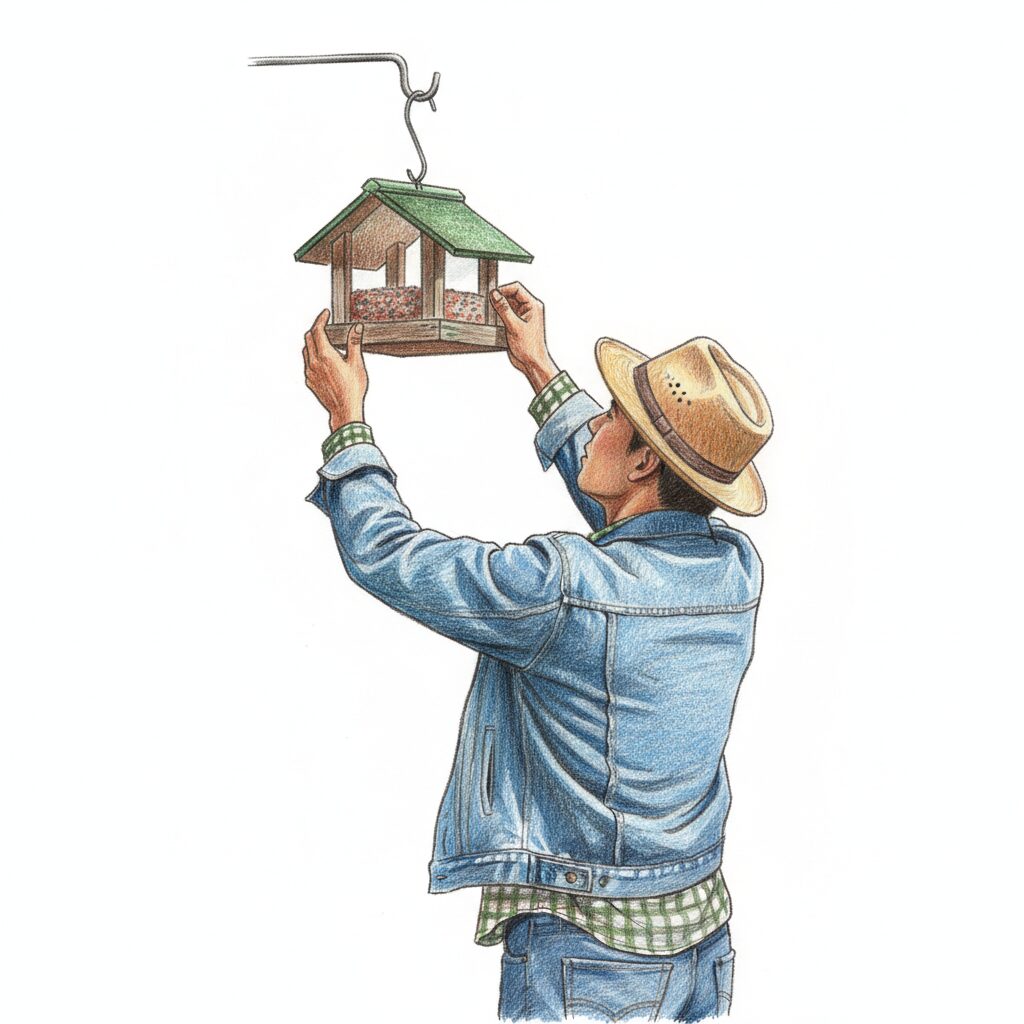 November bird feeding