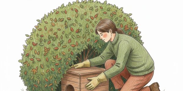 November is a good time to put out a hedgehog house