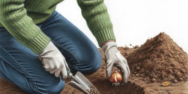 Planting tulips in November