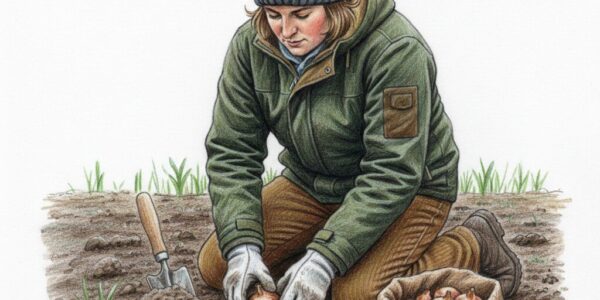 Planting spring bulbs in December