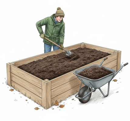 Give empty raised beds a boost