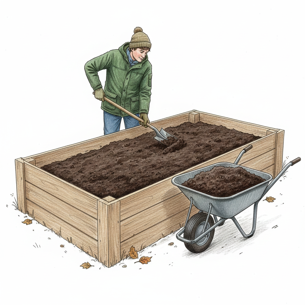 Give empty raised beds a boost
