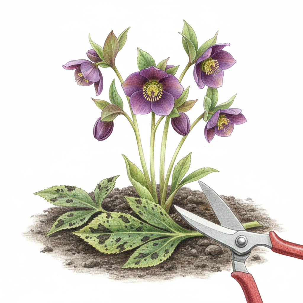 Rejuvenate Hellebores