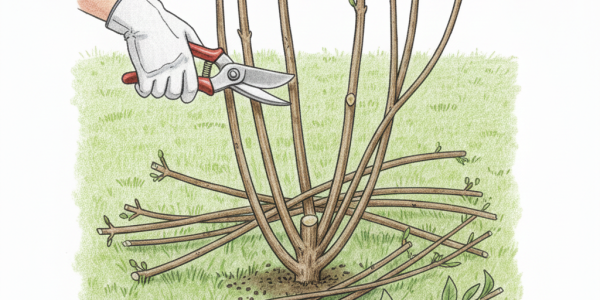 February is a good time to prune a butterfly bush