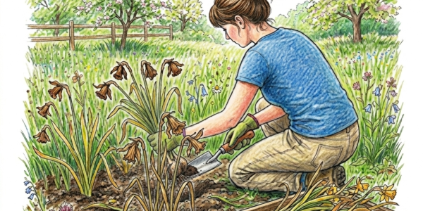 Digging-up-spent-daffodils