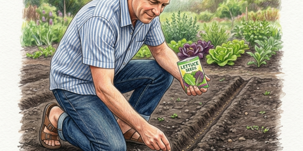 Sow lettuce in April