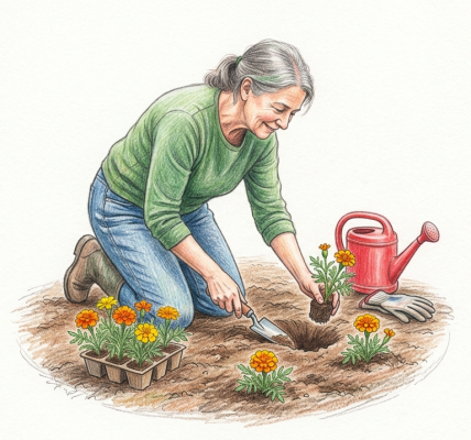 Plant out annuals