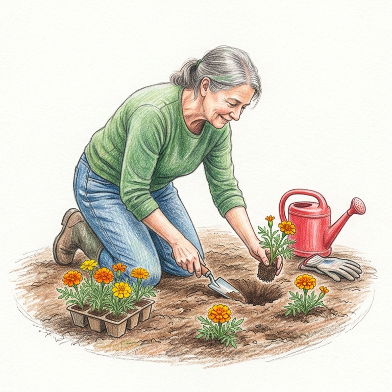 Plant out annuals