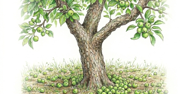 June apple drop