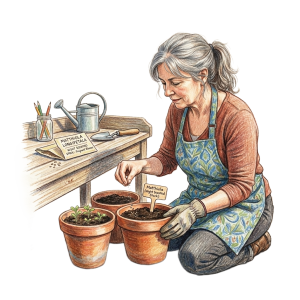 Sowing Night Scented Stock