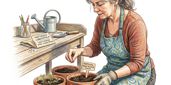 Sowing Night Scented Stock