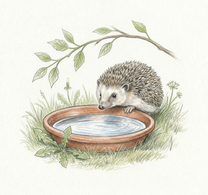 Water dishes for hedgehogs