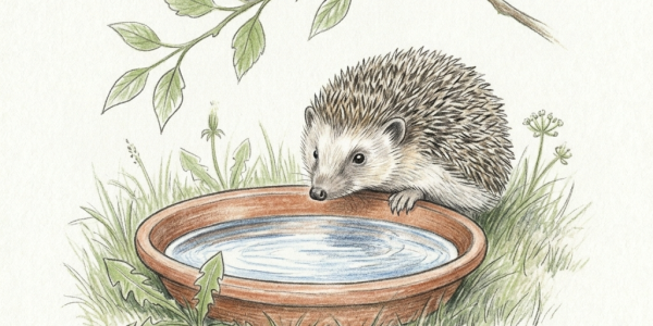 Water dishes for hedgehogs