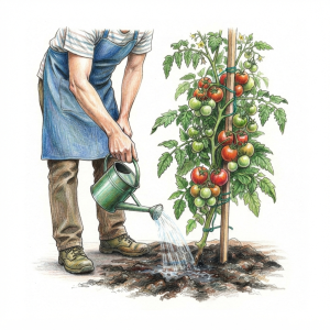 July tomato care